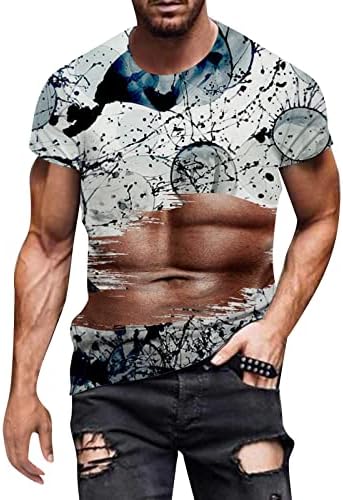 XILOCCER Dizajnerska majica za muškarce okrugle vrat Ležerne majice Muška haljina T Majice Muške majice