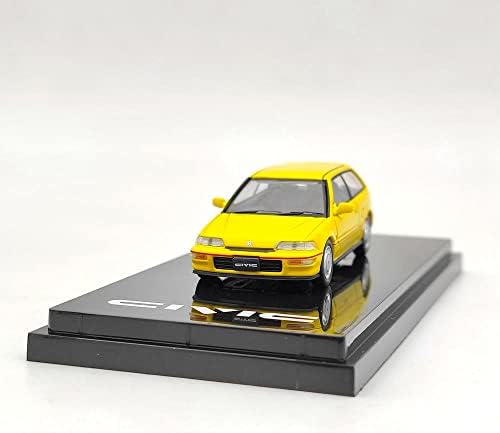 Hobi Japan HJ641031AY 1/64 za Civic SiR ? Diecast Model Automobili Pokloni Kolekcija Žuta