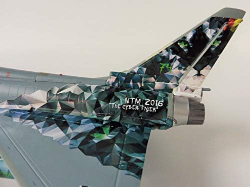 Herpa njemački Air Force ef-2000 Eurofighter Typhoon Tiger Association 1/72 Diecast avion Model aviona