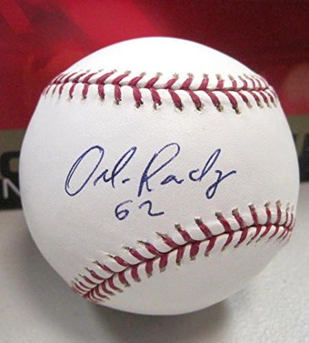 Orlando Rodriguez Houston Astros Afografirani potpisan glavni liga bejzbol w / coa - autogramirani bejzbol
