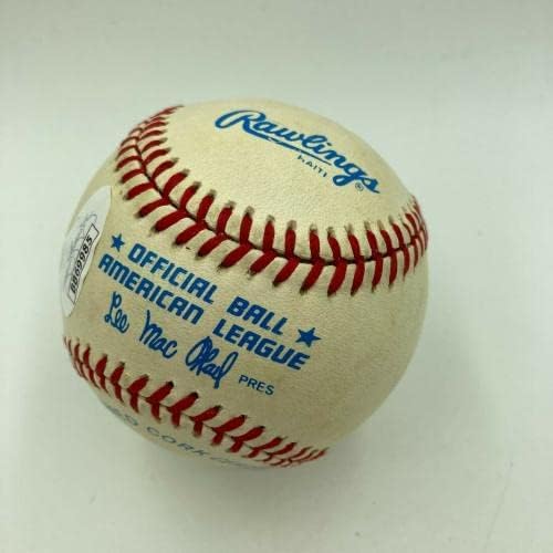 Waite hoyt singl potpisao službena američka liga bejzbol JSA COA - autogramirani bejzbol