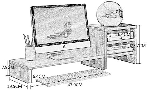 ASDFGH višenamjenski podizač uredskog monitora, podesivi stalak za Monitor računara, stoni organizator s
