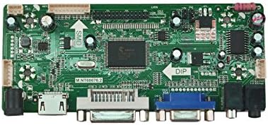 NJYTouch M. NT68676. 2A HDMI DVI VGA Audio LCD ploča kontrolera za B173rw01 V0 B173RW01 V1 B173RW01 V3 1600x900