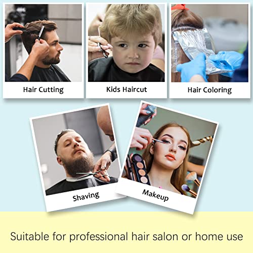 Barber Cape, Iusmnur Professional Frizerski salon Cape s podesivim metalnim kopčom, šampon za rezanje kose