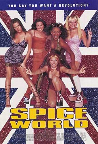 Pop kultura grafika Spice World: filmski Poster film b 11x17 Emma Bunton Geri Halliwell