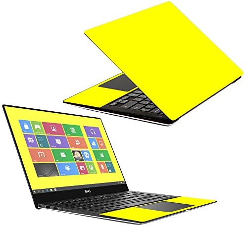 Monyykins kože kompatibilan sa Dell XPS 13 9370 - Čvrsto žuto | zaštitni, izdržljiv i jedinstveni poklopac