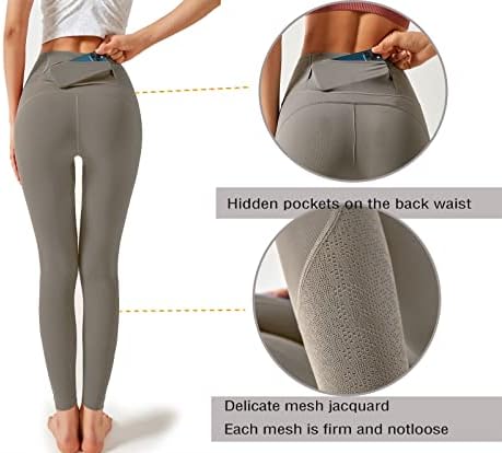 Redqenting Visoke strukske komisije za žene za žene Tummy Control, čučanj otpornim na vježbanje joge hlače