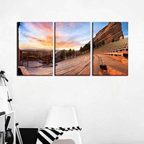 Gracelapin moderno platno slikarstvo crveno kamenje na Sunrise Denver slike sa slikama, besplatne fotografije
