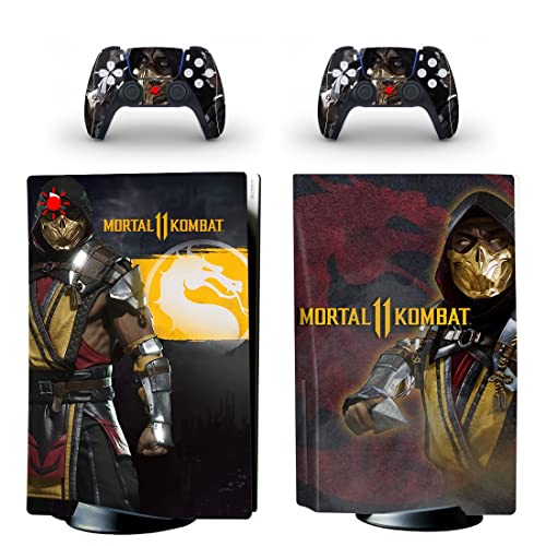 Za PS4 SLIM-Game Ninja Mortal Best War Kombat X PS4 ili PS5 skin naljepnica za PlayStation 4 ili 5 konzolu