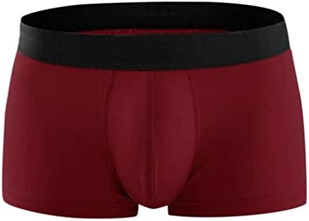 BMISEGM bokserskih kratkih hlača za muškarce Muška moda 6er pakovanje šareno udobno 95% pamuk donje rublje