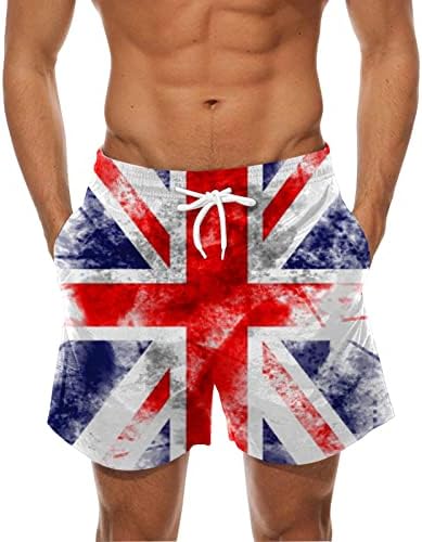 Muški plivanje kratke hlače Brzi y Muški 3D digitalni ispis džep kopča rever kratke hlače muške kratke hlače