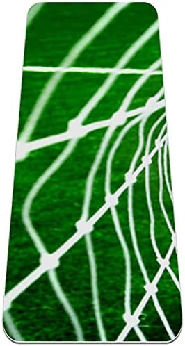 6mm Extra Thick Yoga Mat, Sport Football Soccer Print Eco-Friendly TPE exercise Mats Pilates Mat sa za jogu,
