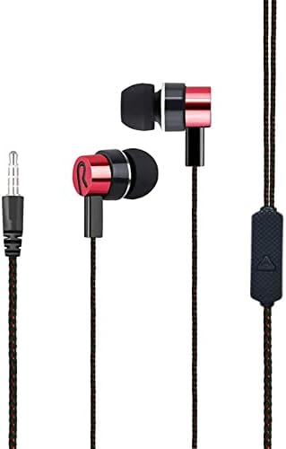 Yuand u ušima zamenjene slušalice u slušalicama u ušima sa mikrofonom 3,5 mm ožičene ušice za iOS i Android