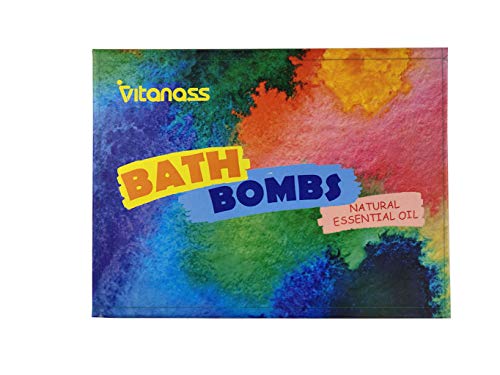 Vitanass Rainbow Cloud Bambs, šareni poklon set od 4 velike kuglice od 5,2oz.