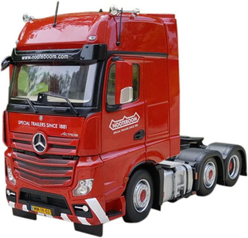 Gooseneck za Mercedes za Benz Actros Trailer Head Red 1/32 DIECAST Truck unaprijed izgrađen Model