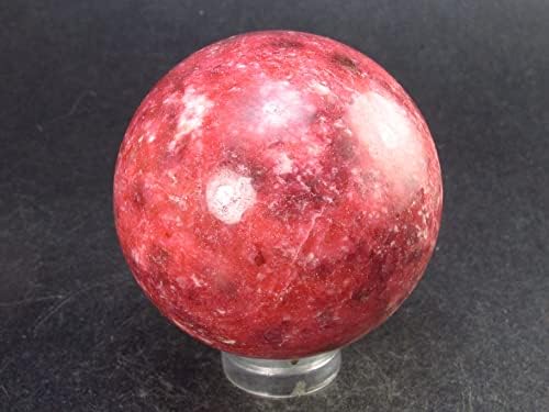 Rijetka crvena thulitna sfera kuglica iz Norveške - 1.6 - 109 grama