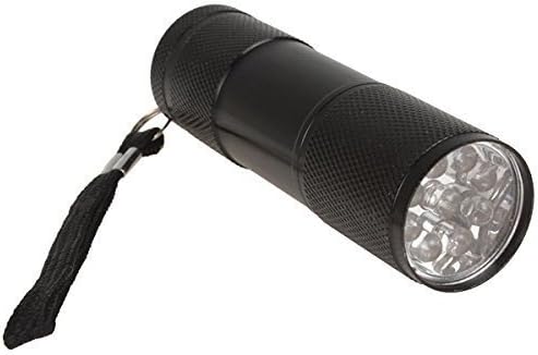 Imbaprice Premium Super-Bright 9 LED kompaktna Aluminijumska lampa za teške uslove rada-nasumična boja sjajna