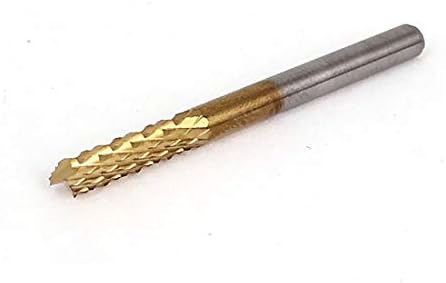 X-DREE 3mmx12mm kukuruzni zubi kalaj presvučeni karbidni rezač PCB CNC bušilica za ruter (Broca de fresado
