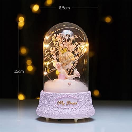 Asuvud Crystal Ball LED glazba Box Girl Rođendan Poklon Početna Dekoracija Dijete Princess Girl Dancing