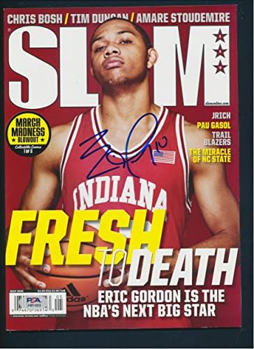 Eric Gordon potpisan Magazin autogram PSA / DNK AM13015 - potpisani NBA časopisi