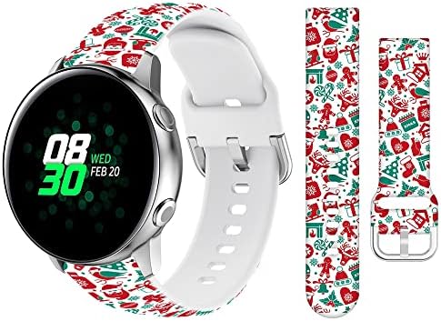 Bonici pametni sat za Samsung Galaxy Watch 22mm / 20mm, muškarci Ženske dječačke djevojke Božićni čovjek