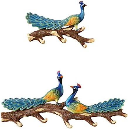 Ganfanren Hook Dekoracija ptica američki pastoralni kukir zidni viseći kaput kuka za ukrašavanje nakala