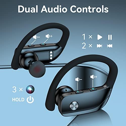 FK Trading Wireless Earbud za ZTE Axon 30 5G Bluetooth slušalice 48HRS Reprodukujte Sportske slušalice sa
