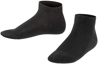 FALKE Unisex-Ležerna čarapa za dječje porodične patike-94% pamuk , u crnoj, ružičastoj ili bijeloj boji,