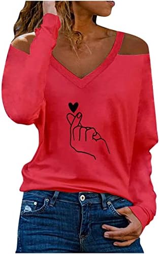 Modne ženske bluze bez kaiševa Koloful prozračni pulover vrhovi jednostavno ispisano vanjsko atletsko dukserice