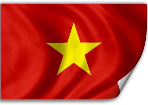 Naljepnica sa zastavom Viet Nam