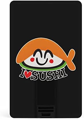 Love Sushi kreditna kartica USB Flash Personalizirana memorijska memorija Stick pogon 64g