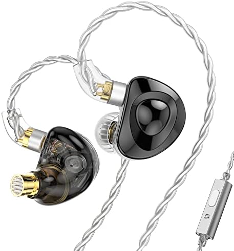 TRN MT4 ušici ožičeni u slušalicama u ušima sa ušnim kabelom bez ikakvog 3D stereo zvuka u uši ugrađenim