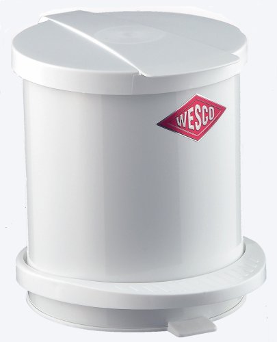 Wesco bin 5l 101 Pedal Kan za smeće, サイズ: ∅21.5 × H24.5cm, wht