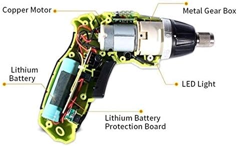 Odvijač 3.6 V Prijenosni Odvijač Za Punjenje Električna Bušilica Akumulatorski Bežični Drajver Multifunkcionalni