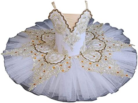 Djevojke Profesionalna kamisole Skirted Leotard baletna haljina Sparkle čipka Swan Lake Tutu ballerina Kostimi
