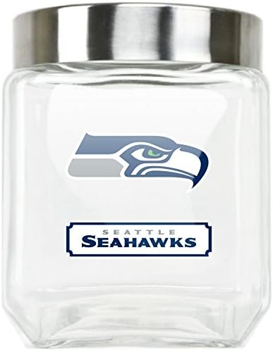 NFL Seattle Seahawks stakleni kanister, veliki