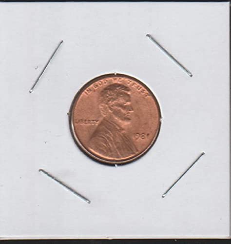 1981 Lincoln Memorial Penny izbor o necrtenim detaljima
