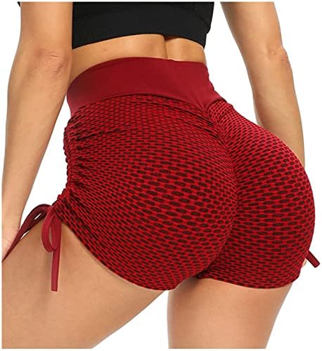 Wirero Yoga hlače za žene guzice za dizanje gamaše poprečno struk saće mish breskve guzice TUMMIJA Upravljajte