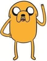 2 inča Jake The Dog Decal Adventure Time sa Finnom i uklonjivom zidnom naljepnicom Art Home Decor dječija