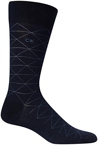 Calvin Klein muške čarape za posadu s više pruga s više pruga