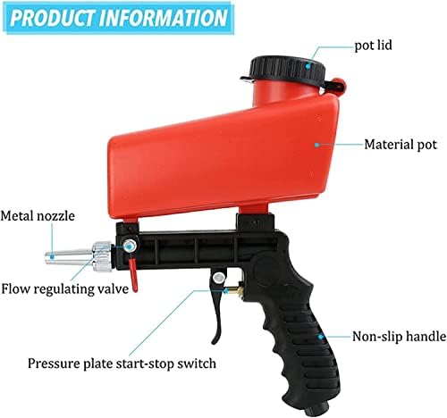 ZHJ Airbrush Set boja ručni Airbrush Kit Pištolj za prskanje prijenosni pneumatski pištolj za pjeskarenje