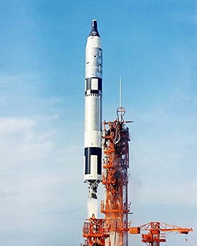 Gemini 6 Titan II lansiranje rakete NASA 11x14 Silver halogenide Photo Print