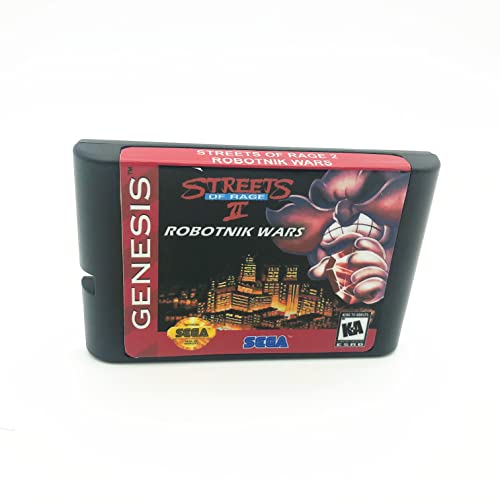 Robotnik ratovi u ulici bijesa 2 za Sega Mega Drive & R Genesis System 16 bitne MD kartice