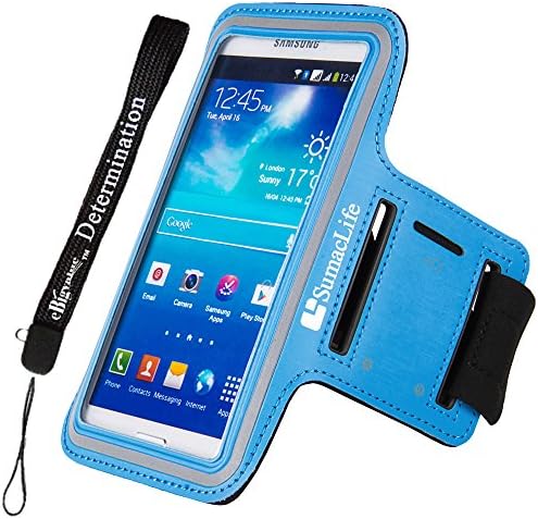Clear Front Fillphone Smartphone smartpl Cover futrola s držačem za tipku za trčanje i kandidat za Samsung