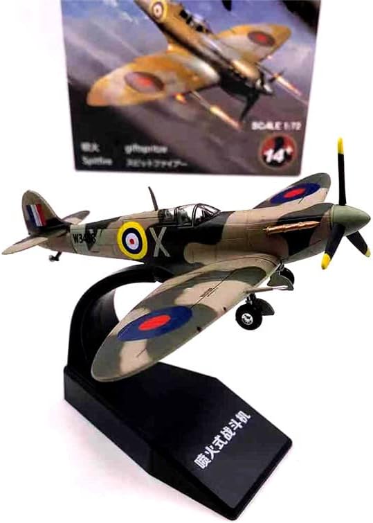 Teckeen 1/72 skala Drugog svjetskog rata UK Spitfire Fighter Model aviona Legura Fighter vojni Model Diecast