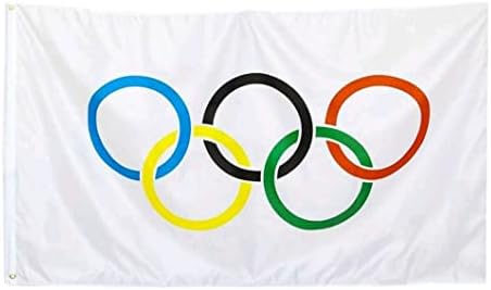 Topaaa najlon Olimpijada zastavu Banner 3x5 Feet